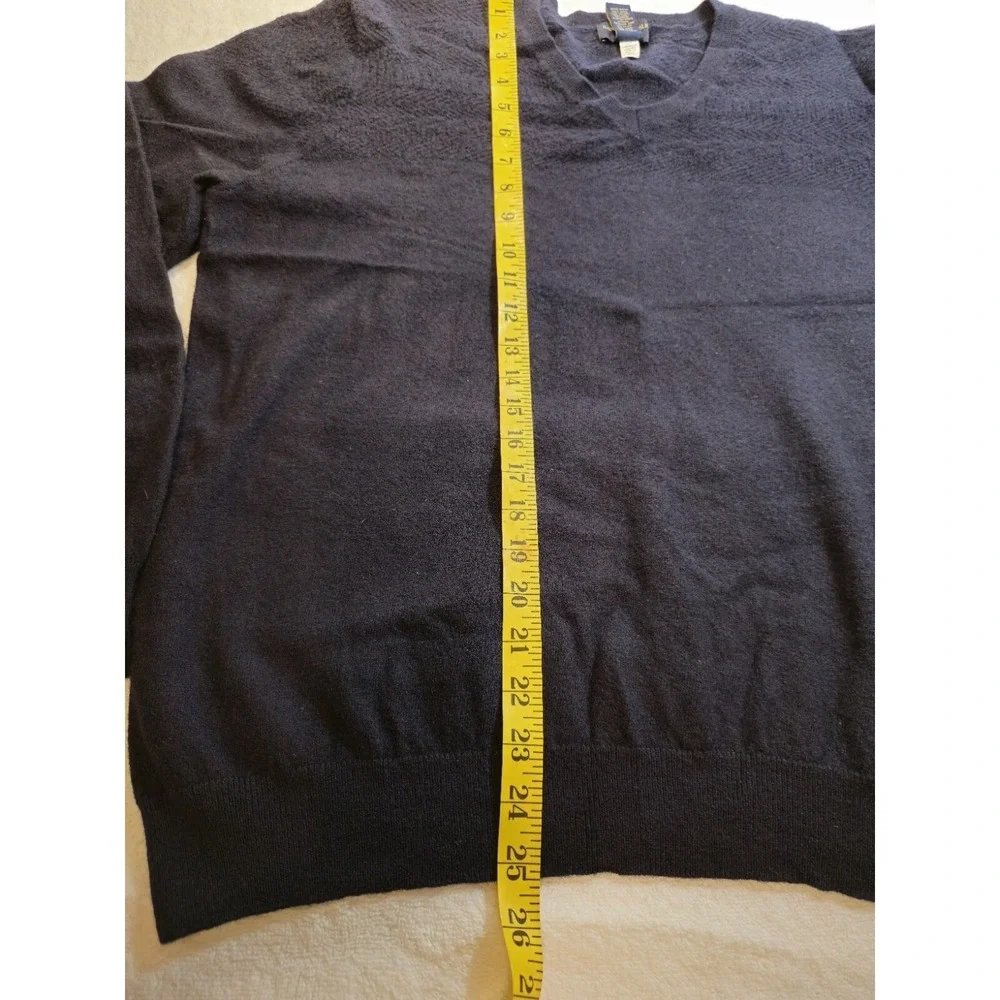 Banana Republic 100% Merino Wool Sweater Mens XXL Base Layer Navy Blue Layering